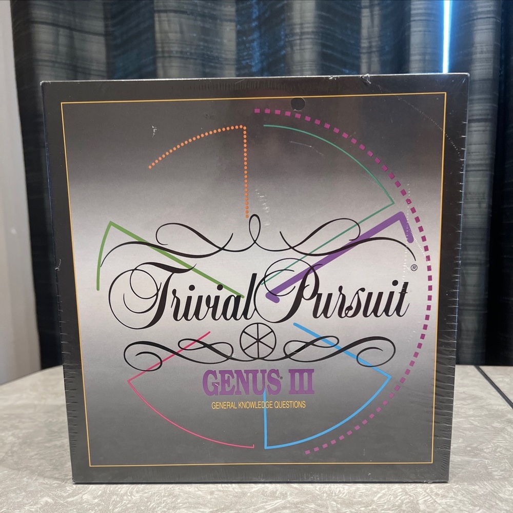 Trivial Pursuit Genus III  Board Game Parker Brothers, New & Sealed VINTAGE RARE